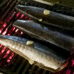 Grill sustainably - herring